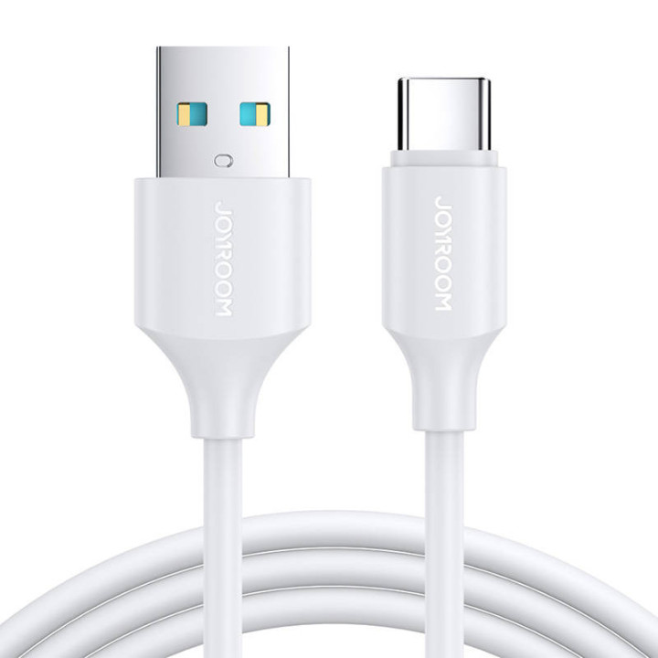 Кабель USB-A/Type-C/3А/1м Joyroom S-UC027A9 (белый)
