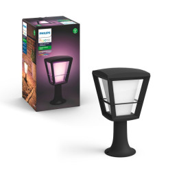 Philips Hue Econic RGBW черный полюс 1x15 Вт