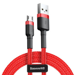 Micro USB Baseus Cafule 1.5A 2m (rojo)