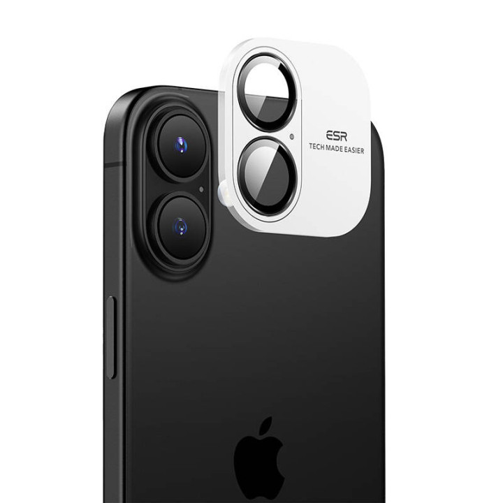 Cristal protector de lente ESR Armorite iPhone 16/16 Plus