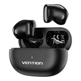 TWS Vention NBLB0 Earbuds T12 Auriculares inalámbricos (negro)