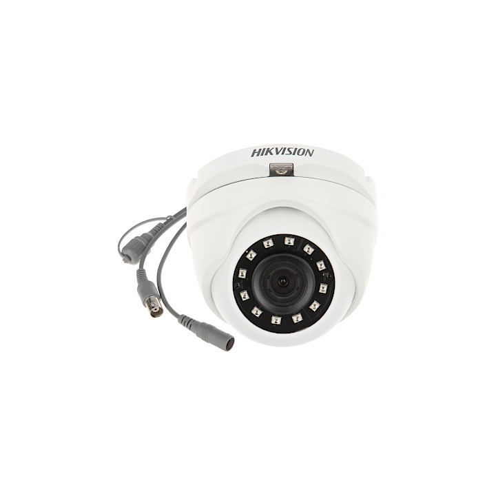 AHD, HD-CVI, HD-TVI, PAL ВАНДАЛЬНАЯ КАМЕРА DS-2CE56D0T-IRMF(2,8 мм)(C) - 1080p Hikvision