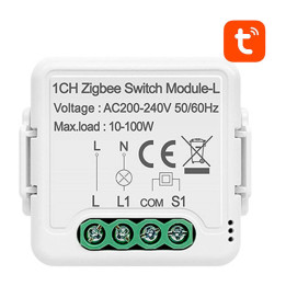 Smart Switch Modul ZigBee Avatto N-LZWSM01-1 No Neutral TUYA