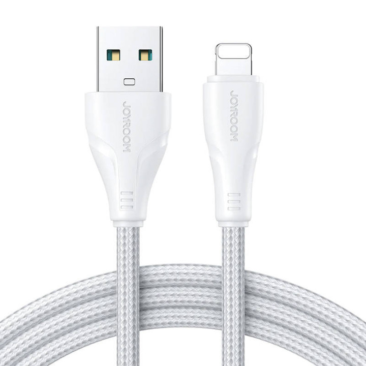 Cable USB-A Surpass/Lightning/3m Joyroom S-UL012A11 (blanco)