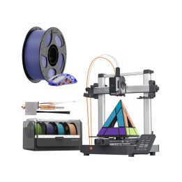 Комбинированный 3D-принтер Anycubic Kobra 3 V2 + Hotend + без нити