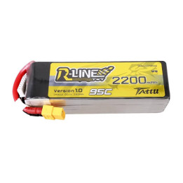 Аккумулятор Lipo Tattu R-Line 22,2 В 2200 мАч 6S 95C с разъемом XT60