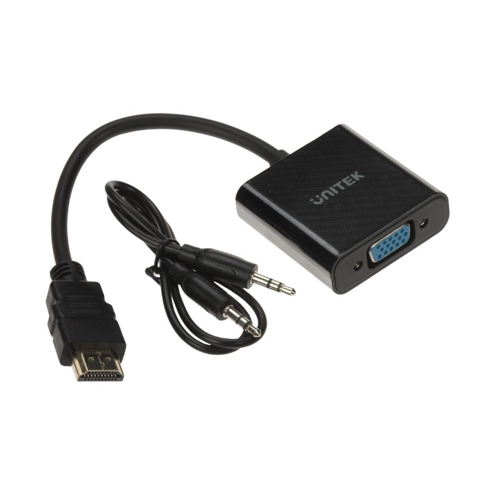 HDMI TO VGA CONVERTER Y-6333 + AUDIO UNITEK