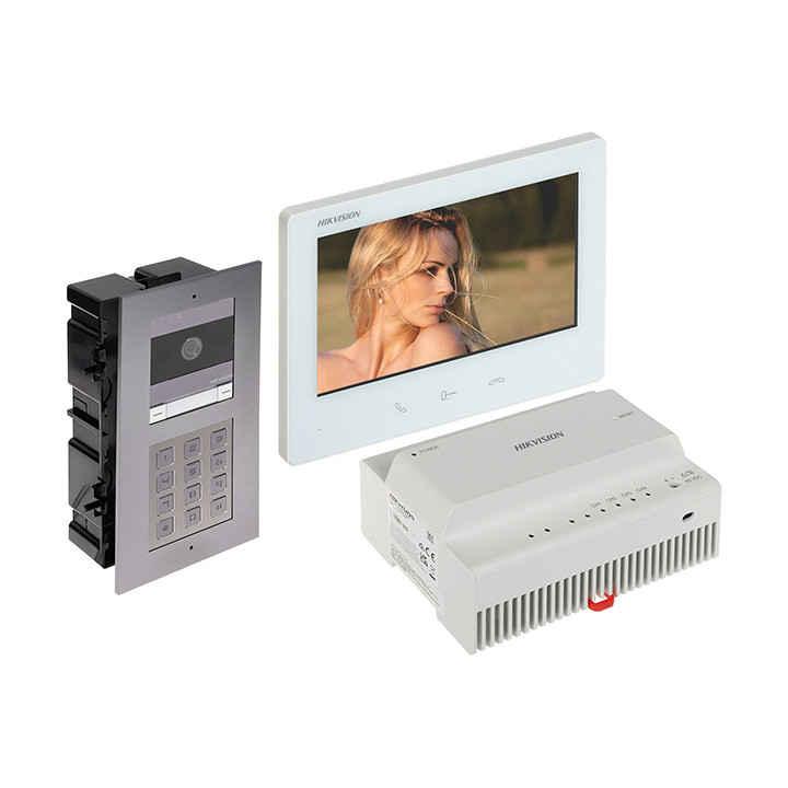Hikvision DS-KIS704EY-ACF2/ALUMINUM IP видеодомофон