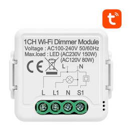 Intelligentes Dimmer-Schaltermodul WiFi Avatto N-DMS01-1 TUYA