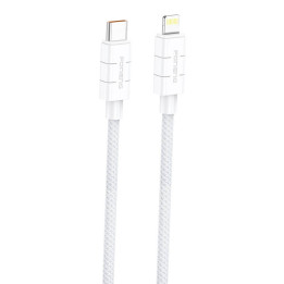 Кабель USB-C на Lightning Foneng XS02 PD27W, 1,2м (белый)