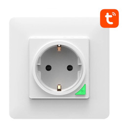 Prise murale WiFi intelligente Avatto N-WOT10-EU-W TUYA (blanc)