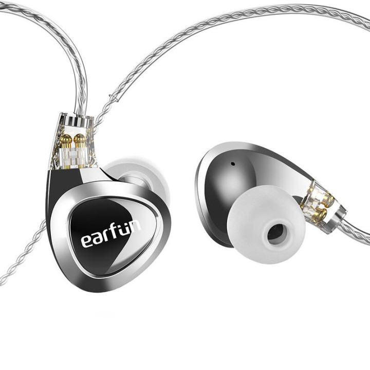 Auriculares con cable EarFun EH100 (plateados)