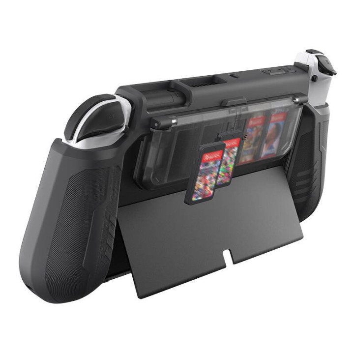 Switch OLED Schutzhülle für Nintendo Kiwi Home N19 Schwarz