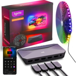 Lytmi Fantasy 3 TV Backlight Kit HDMI 2.1 | Taśma LED + Neo Box | dla TV 85-90 cali, Sync Box