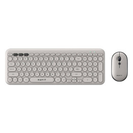 Havit KB254GCM juego de juegos inalámbrico 2 en 1 teclado + mouse (gris) (QWERTY)
