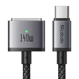 Mcdodo CA-1470 Кабель USB-C — Magsafe 3, PD 140 Вт, 2 м (черный)