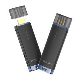 Беспроводной передатчик/приемник Vention HDMI (синий)