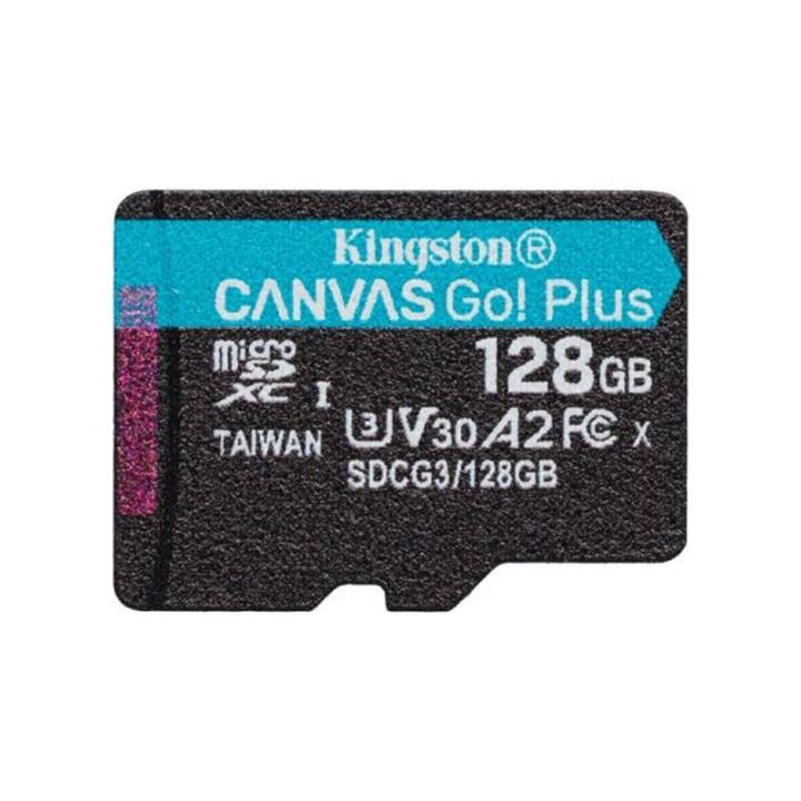 Карта памяти microSD 128 ГБ Kingston Canvas Go Plus