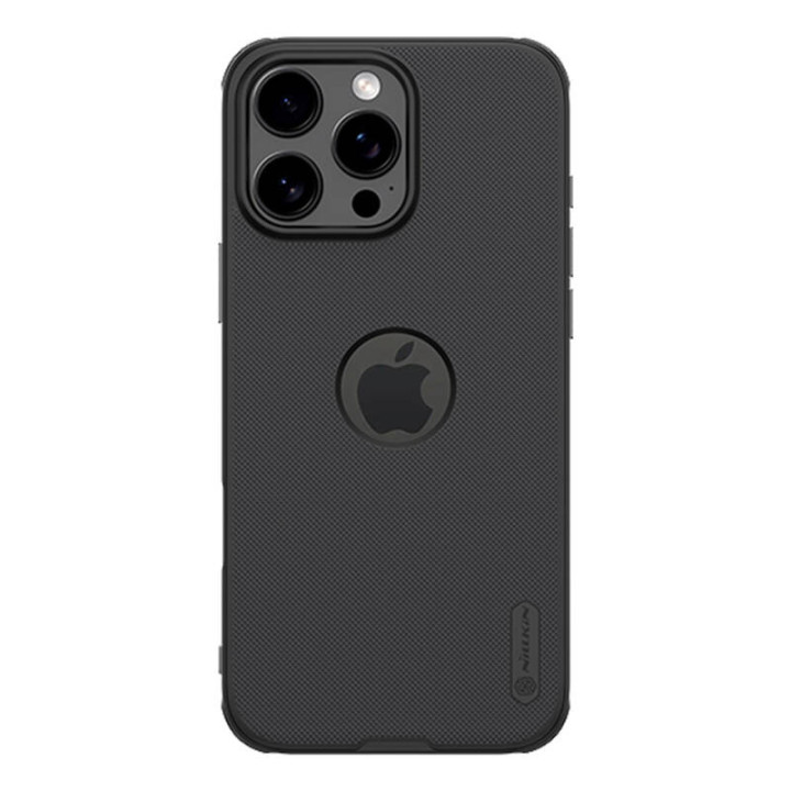 Чехол Nillkin Super Frosted Shield Pro для iPhone 16 Pro (черный)
