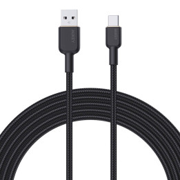 Cable Aukey CB-NAC2 USB-A a USB-C 1,8m (negro)