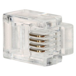 RJ11 Telephone Connector Pack of 10 (RJ11*P10)