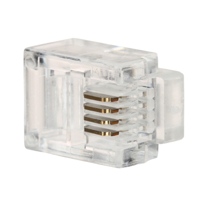 RJ11 Telephone Connector Pack of 10 (RJ11*P10)