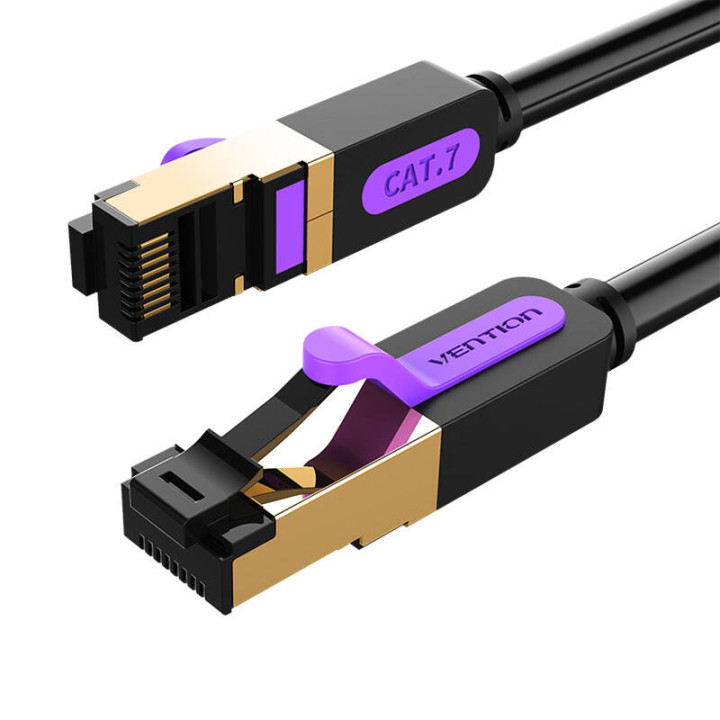 Сетевой кабель SFTP категории 7 Vention ICDBN, 15 м, черный