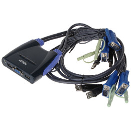 ATEN CS-64US VGA + USB KVM-Switch – 4-Port, kabelgebunden, für mehrere Computer
