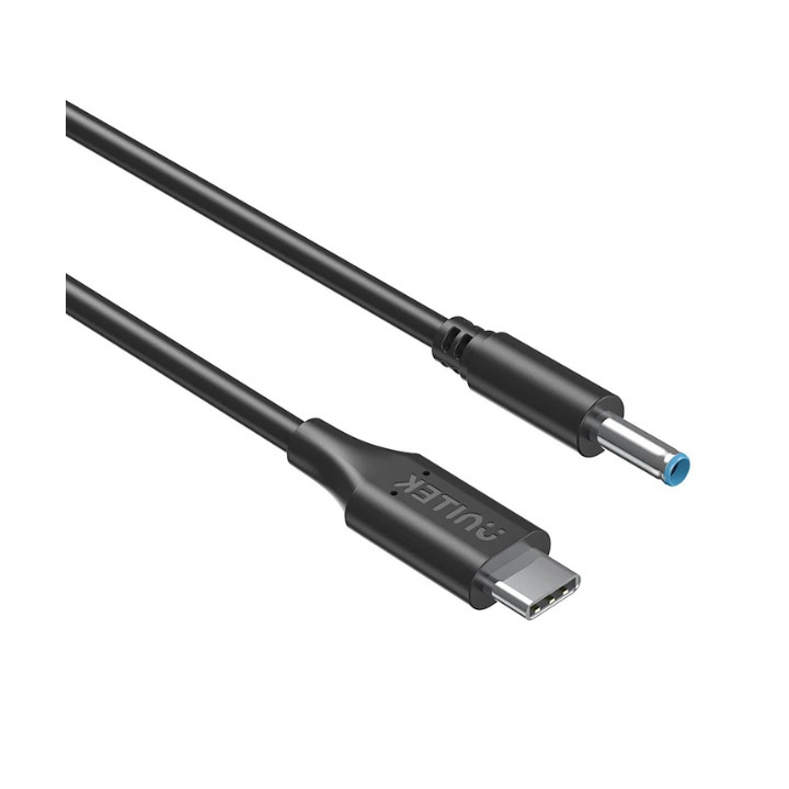 UNITEK C14117BK-1.8M USB-C to DC 3.0/4.5mm Power Cable 1.8m Black