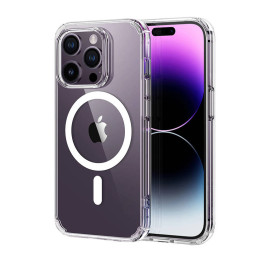 Funda ESR Krystec Clear para iPhone 14 Pro, Magsafe (transparente)