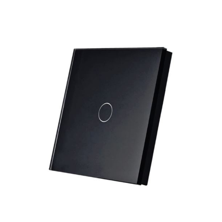 Беспроводной сенсорный переключатель SmartWise TEREM1B Bluetooth (eWeLink-Remote), черный, 1 кнопка