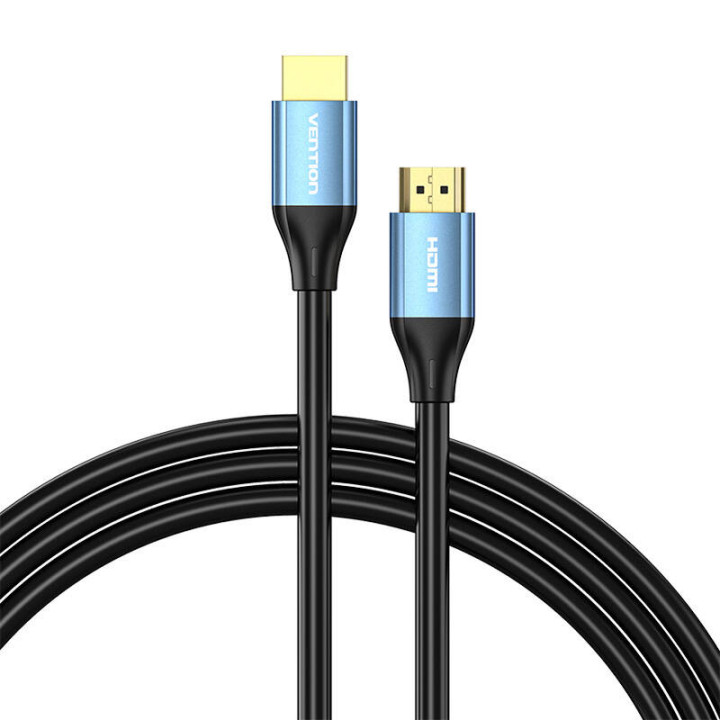 Кабель HDMI 2.0 Vention ALHSE, 0,75м, 4K 60Гц, 30AWG (синий)