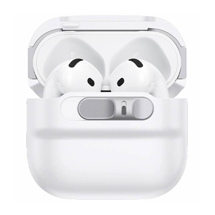 Funda protectora ESR Pulse para auriculares AirPods 4 (blanco)