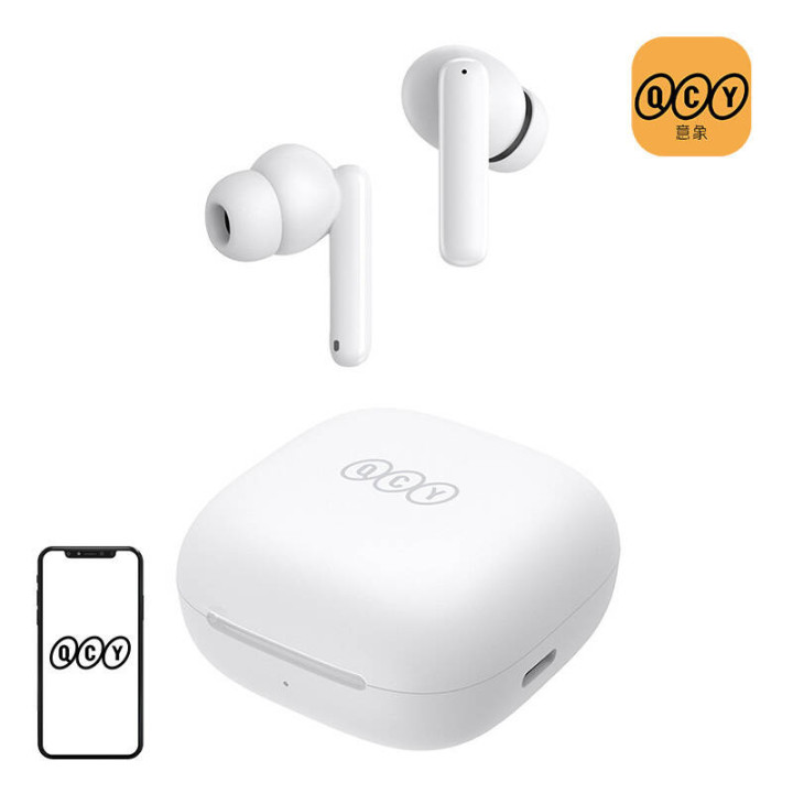 Auriculares inalámbricos TWS QCY T13 ANC (blanco)