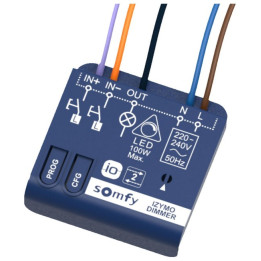 Somfy IZYMO io - Micro receiver On/Off with LED dimming function
