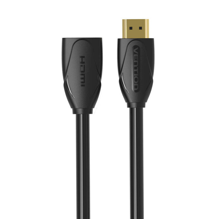 Vention VAA-B06-B100 HDMI-удлинитель 1м 4K 30Гц (Черный)