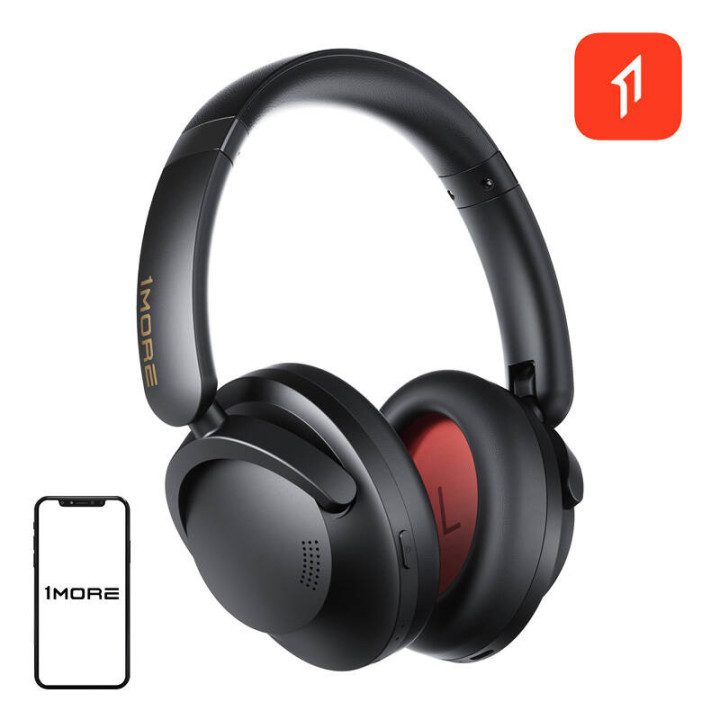 1MORE SonoFlow Pro HQ51 Auriculares inalámbricos, ANC (negro)