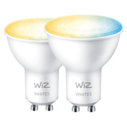 WiZ,GU10 spot,4,7W,2700-6500,PAR16,GU10,2 pcs lightsource