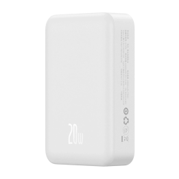 Powerbank Baseus Magnetic Mini 20000mAh, USB-C 20W MagSafe (blanco)