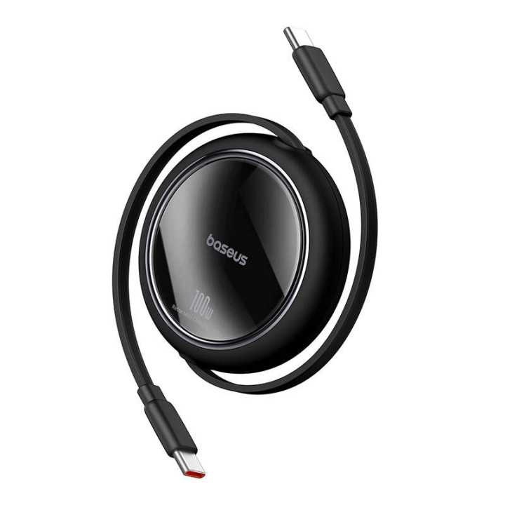Cable USB-C a USB-C Baseus Free2Draw, PD, 100W, 1m (negro)