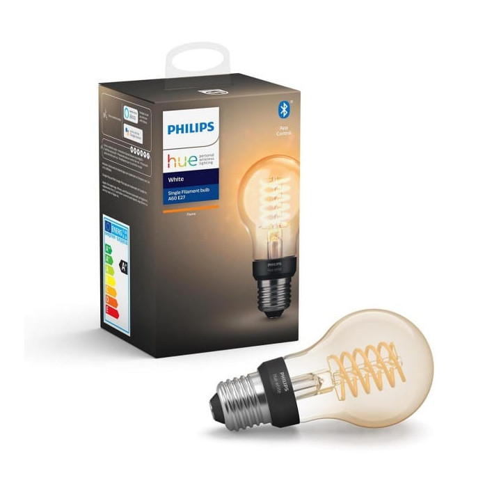 Philips Hue E27 7W W 2100K BT bubble filament