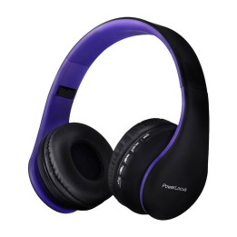 Auriculares inalámbricos PowerLocus P1 (negro y morado)