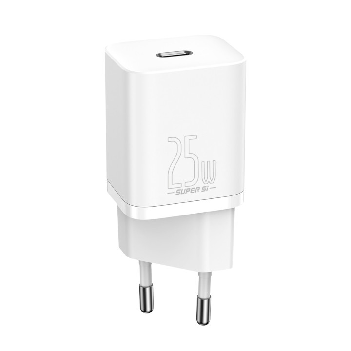 Cargador de pared Baseus Super Si Quick Charger 1C 25W (blanco)