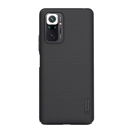 Funda Nillkin Super Frosted Shield para Xiaomi Redmi Note 10 Pro/10 Pro Max (negro)