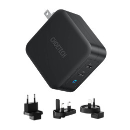 Cargador de red Choetech PD6008 2xUSB-C PD 100W GaN