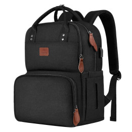 Рюкзак для ноутбука/сумка для обеда 15,6 дюйма Matein 1162 USB черный
