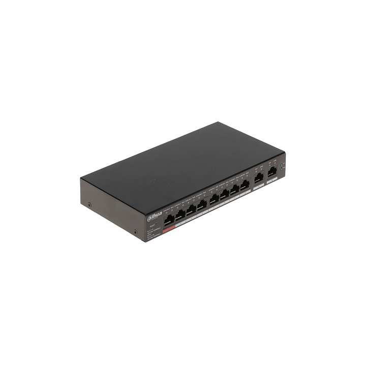 INTERRUPTOR POE CS4010-8GT-110 8 PUERTOS DAHUA