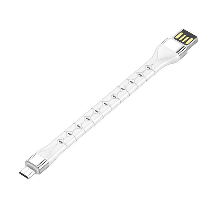 LDNIO LS50 0,15m USB - Cable Micro USB (Blanco)