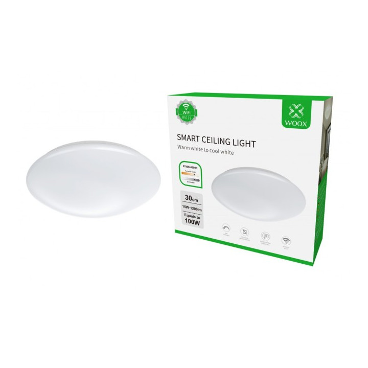 WOOX R5111 Intelligent smart LED ceiling lamp 30cm, remotely controlled, WiFi