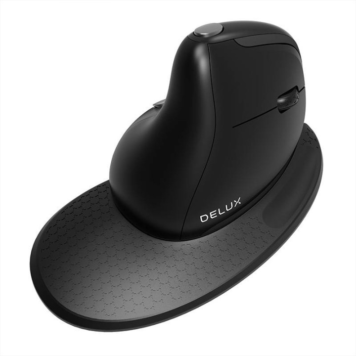Проводная вертикальная мышь Delux M618XSU 4000DPI RGB